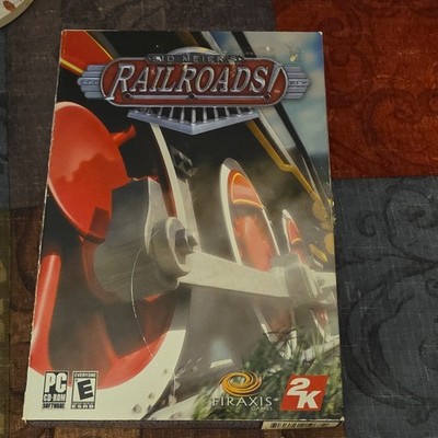 Sid Meier's Railroads! PC Simulation Strategy Tycoon Game Manual