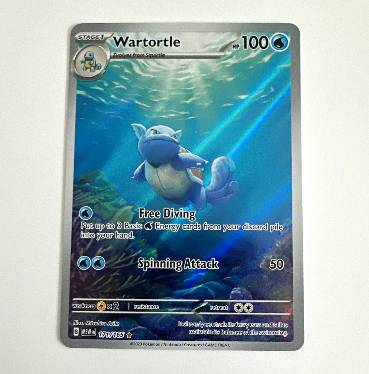 Wartortle 171/165 Sv: Scarlet & Violet 151 for sale | eBay