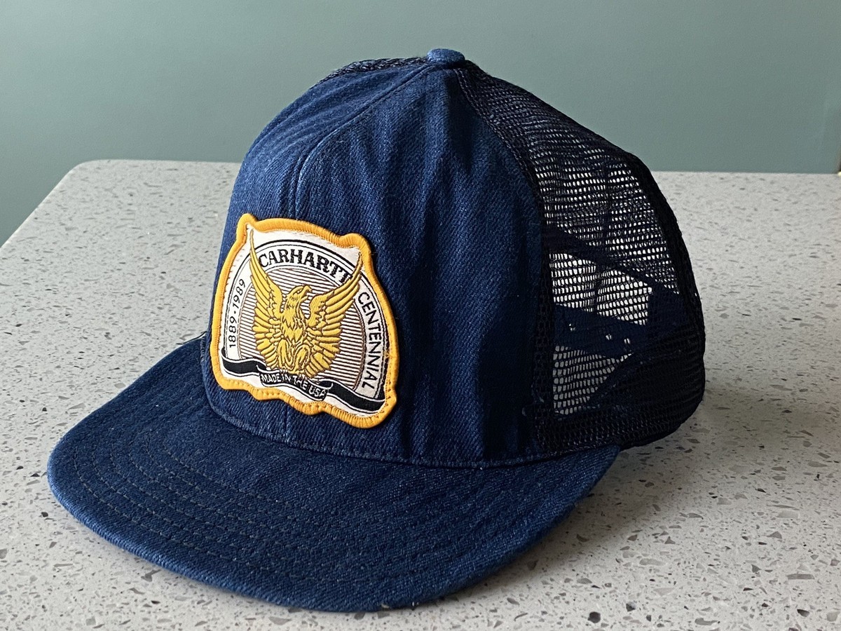 Vintage 1889-1989 Carhartt 100th Anniversary Denim Trucker