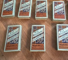 Vintage Wild Woodbine Cigarette Packets Wills Tobacciana Shop Display 1930s/40s