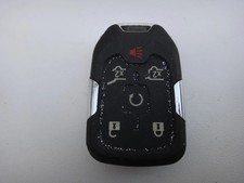 Chevrolet Key Fob Shell Remote Housing Black Chrome Bowtie Emblem Used