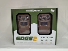 Moultrie Mobile Edge 2 Celluar Trail Camera 2 Pack Kit MMC-14124