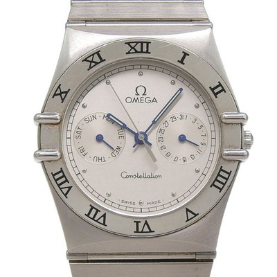 OMEGA Constellation Watches 1502.30 Day date SilverDial Stainless Steel Qu...