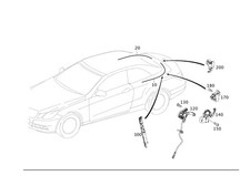 Mercedes-Benz Genuine Switch Electrical Fits CLK E-Class A209 A207 A2098202110