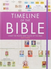 Timeline of the Bible by Matt Baker Hardcover Book