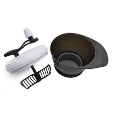Hair Tint Mixer Foldable Color Bowl Mixing Bowls for Hairstylist