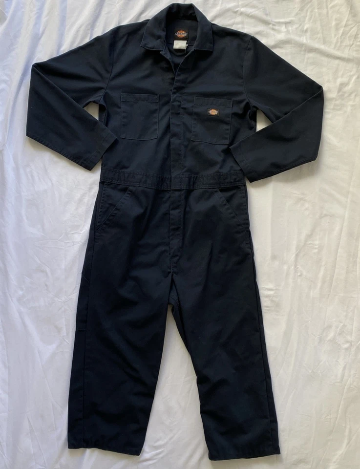 Mono Dickies azul medio ropa de trabajo alterado por favor leer Foto 4 de 4