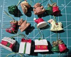 Christmas Hanging Ornament Set 16pc Hand Painted Polystone Multicolor. — photo 10