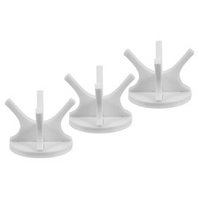  3 Pcs Crystal Ball Holders Golf Small Balls Display Rack Baseball for