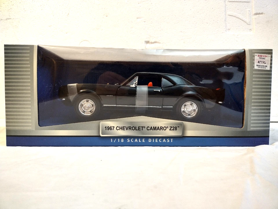 Chevy Camaro Z-28 1967 Road Signature diecast ediciones de coleccionista escala 1:18 nuevo Foto 2 de 4