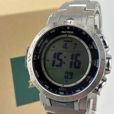 [Extremely good condition] Casio Protrek PRW-31YT Titanium with box