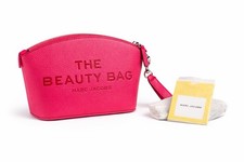 MARC JACOBS The Beauty Bag, Leather Raspberry...
