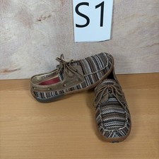 Twisted X Driving Mocs Lace Up Shoes WDM0114 Womens Size 6.5M Brown Southwest
