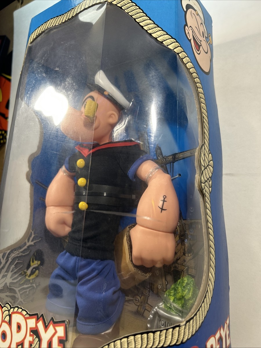 ポパイ ビッグフィギュア 年代物 ソフビ フィギュア 2001 MEZCO ポパイ ビッグフィギュア 年代物 ソフビ フィギュア 2001 MEZCO