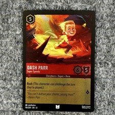 Disney Lorcana Wilds Unknown Dash Parr 118/204 Foil Card