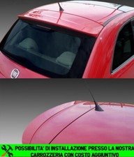 FIAT 500 DAL 2007 IN POI SPOILER TETTO SPORTIVO IN ABS / PLASTICA