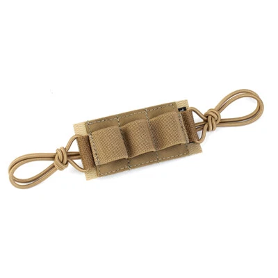 PEW Tactical Helmet Battery Holder Night Vision Fixed Safety Elastic For CR123A