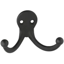 Gatehouse 2-Pack Oil rubbed bronze Garment Hook Item #0046400