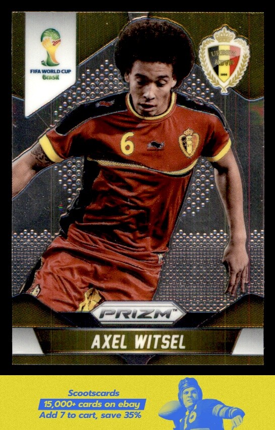 2014 Panini Prizm FIFA World Cup Brazil Axel Witsel #20 Belgium