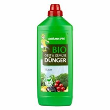 12x 1L Grüner Jan Bio Engrais Légumes Fruits Tomates Concombre Poivron Herbes 12