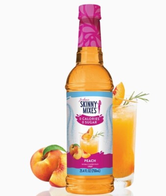 Jordan s Skinny Mixes Peach, Zero Sugar