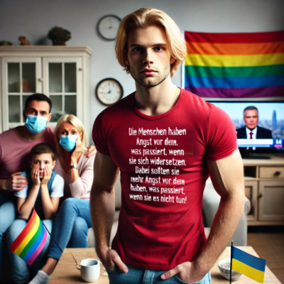 Die Menschen haben Angst vor dem was passiert Aufwachen Protest Wende T-Shirt