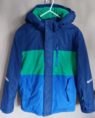 Mini Boden Boys Waterproof Coat Ski Jacket All Weather,Blue, Age