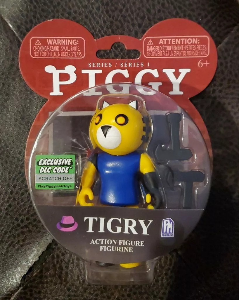 PIGGY Action Figure Series 1 - PIGGY, Tigry, Clown, Fox, & Dinopiggy Roblox