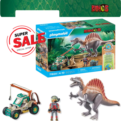 PLAYMOBIL 71820 Dinos Spinosaurus Attack 794819658292| eBay