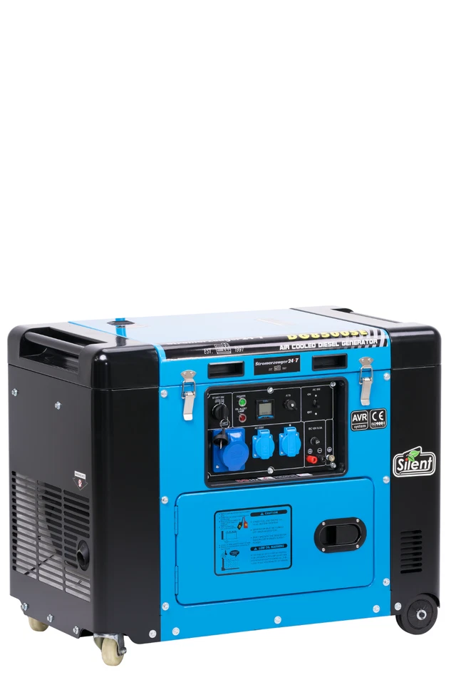 Stromerzeuger 8kVA Silent Diesel 230Volt Stromaggregat Dieselaggregat AVR W2848 - Bild 4 von 4