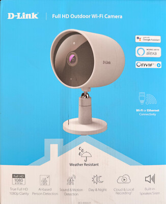 Telekom Smart Home D-Link Außenkamera DCS-8302LH | Überwachungskamera Full HD