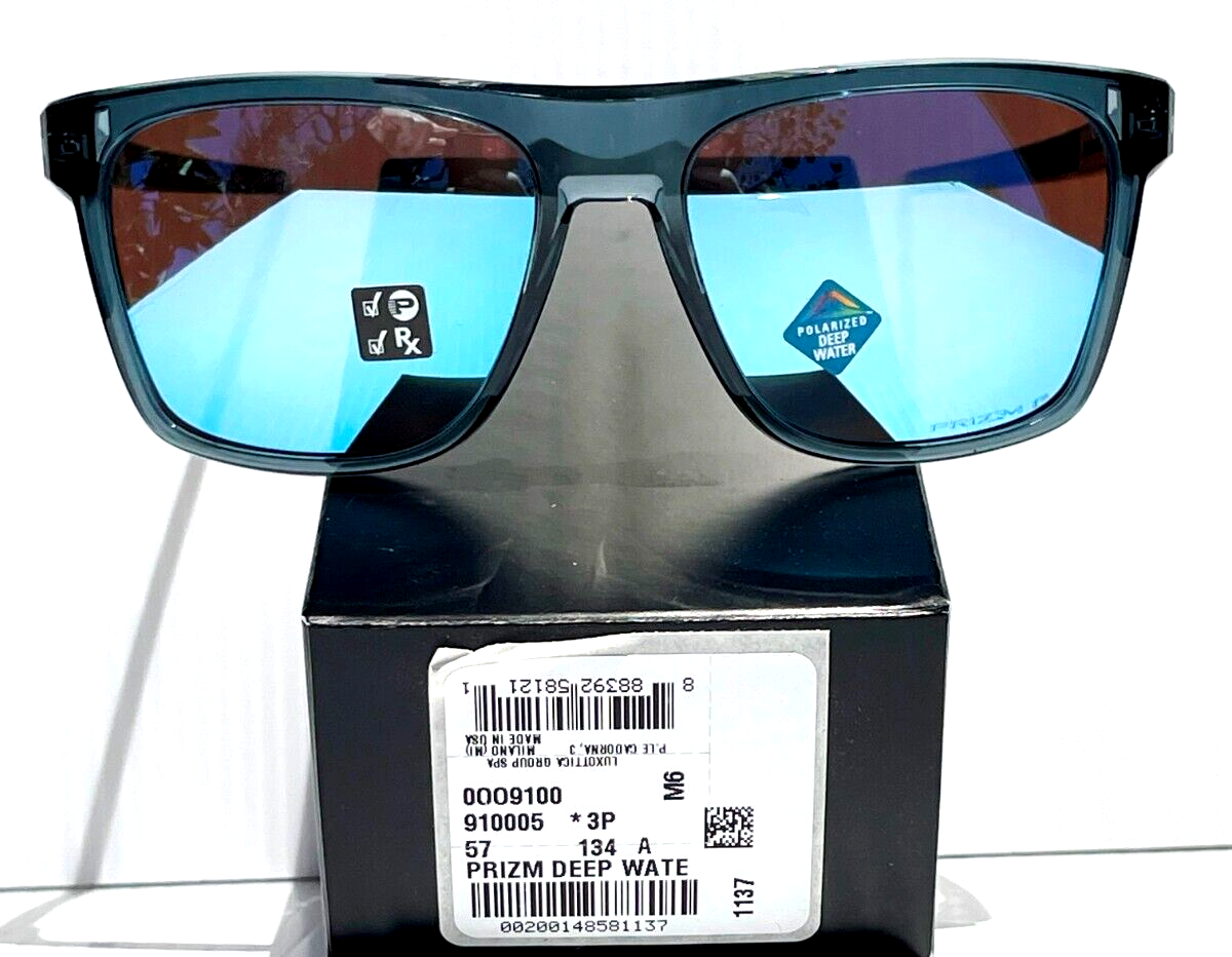 OAKLEY(オークリー) LEFFINGWELL crystal BK Oakley Mens Fit Leffingwell Crystal Black Frame - Prizm Deep