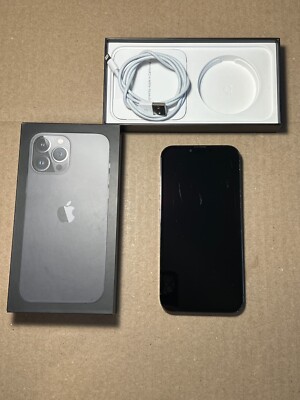 Apple iPhone 13 Pro Max - 128GB - Graphite Unlocked A2484 (CDMA +