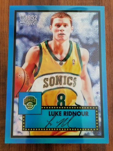 Luke Ridnour 2005-06 Topps 1952 Style #32 Refractor Card - #098/149 | eBay