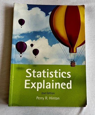 Statistik erklärt, 2. Auflage: Ein Leitfaden für... von Hinton, Perry R. Taschenbuch