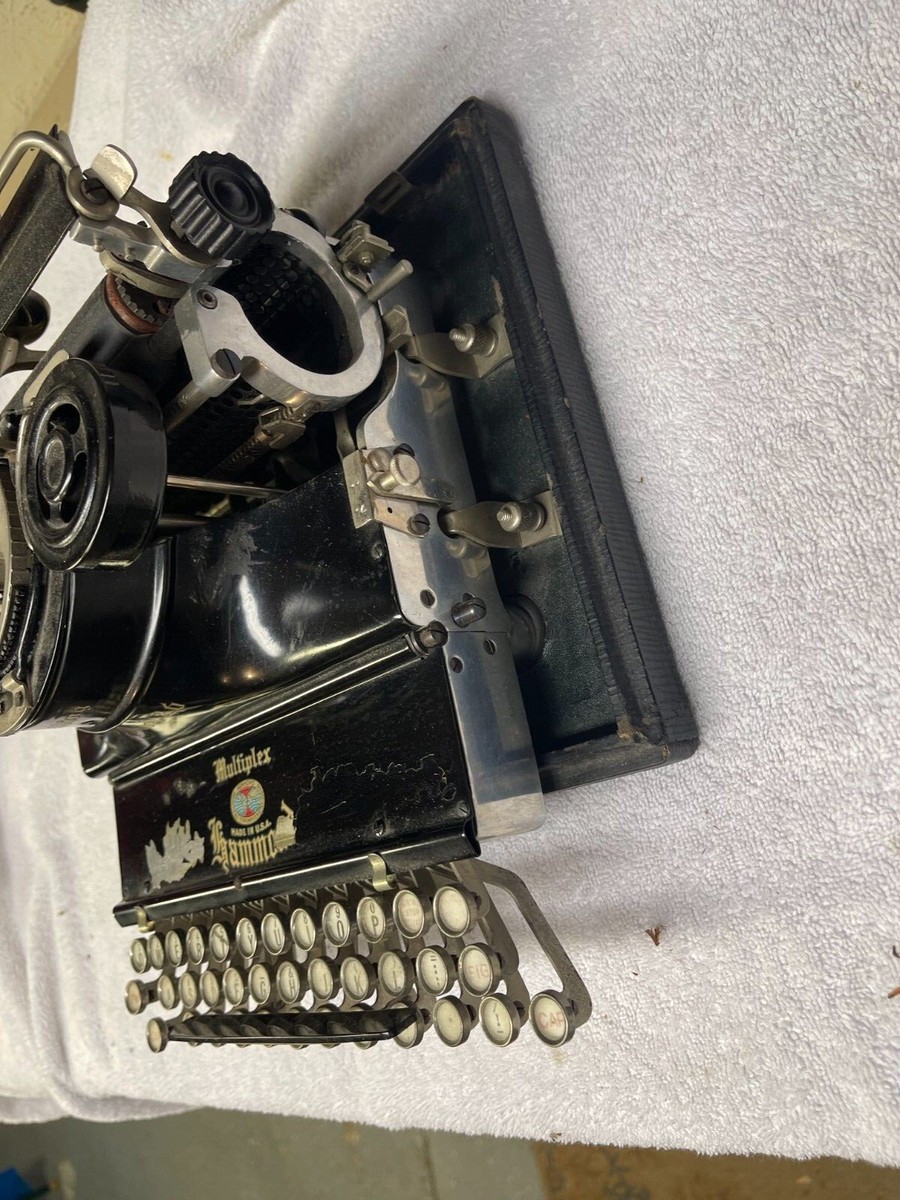 レア　vintage typewriter hammond folding typewriter model 26 multplex antique 1920's rare