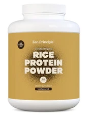 6 lb. Organic Brown Rice Protein Powder. USDA Certified. 80% Protein.