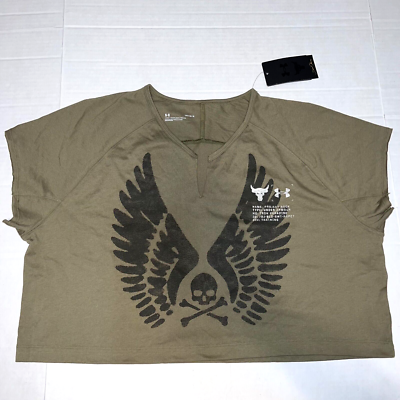 roar 限定カットソー NEW Under Armour Women's Project Rock Wings Short Sleeve