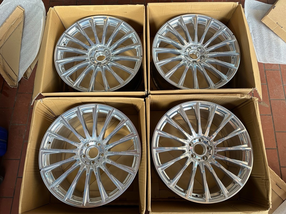 Original Mercedes S-Klasse W223 21 Zoll S63 AMG Alufelgen Chrom 