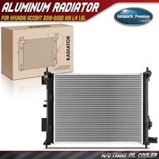 Radiator without Oil Cooler for Hyundai Accent 2018-2022 Kia L4 1.6L 25310H9000