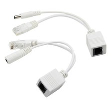 Power Ethernet Adapter PoE Cable For Zmodo ZH-IZV15-WAC PanTilt IP Camera