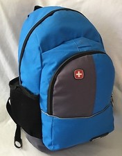 Blue 5X14X17" SWISSGEAR Backpack with 11 Pockets