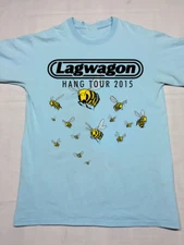 Lagwagon Tour 2015 Band Gift For Fan All Size S to 5XL Light Blue T-shirt TMB176