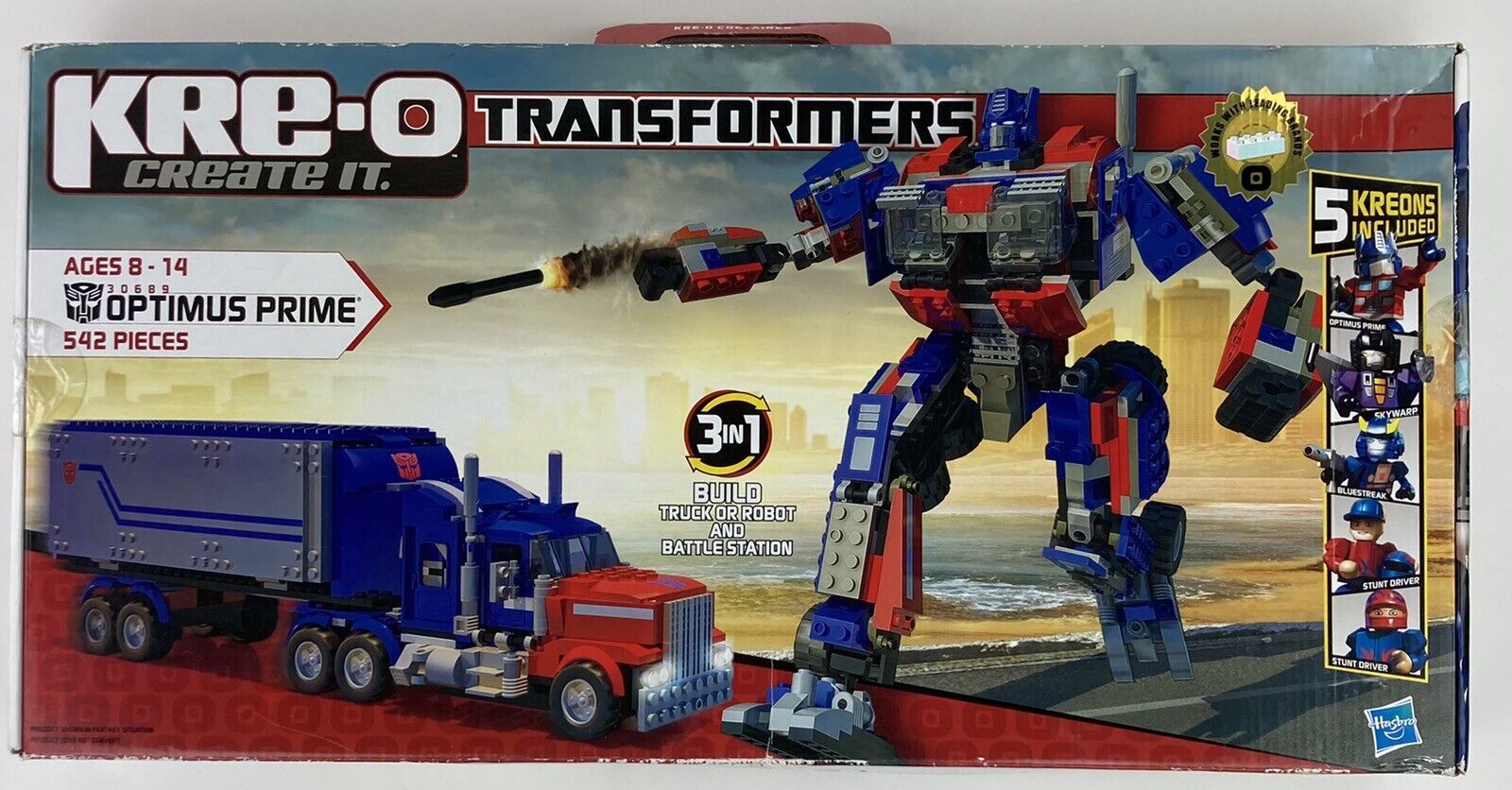 Hasbro Kre-o Transformers Optimus Prime Action Figure for sale online