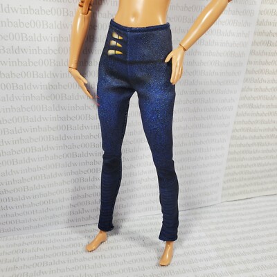 BOTTOM ~ ZOMBIES 2 WILLA LYKENSEN DOLL FAUX JEAN PANTS FITS 11.5'' MADE TO MOVE
