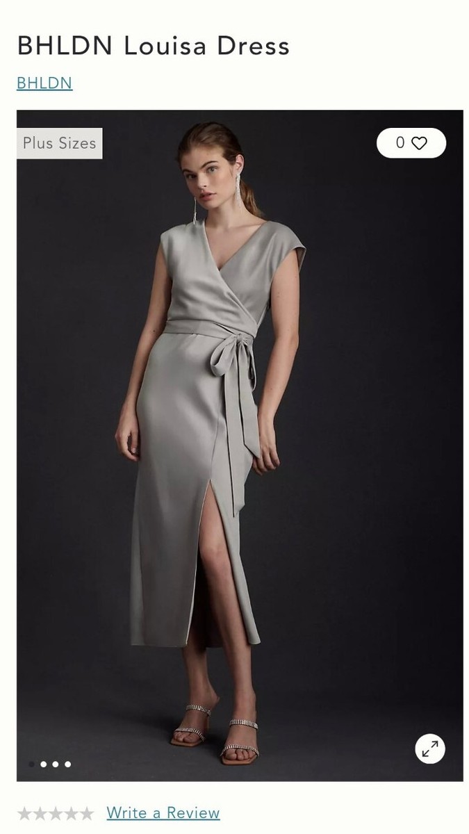 sachin and babi light blue dress BHLDN Louisa dress nwot