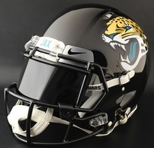 JACKSONVILLE JAGUARS NFL Authentic GAMEDAY Football Helmet w/ NIKE Eye Shield