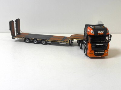 WSI models, DAF XF 105 SSC 6X2 Lowloader +DX140w+DX160w BL.ED