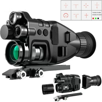 MARKENLOS Mira monocular digital de visión nocturna WIFI caza 940NM cámara de rango IR CY789