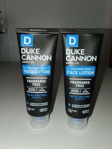 duke cannon face lotion